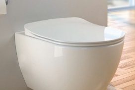 Creavit Free Rim Off FE322 Λευκή Κρεμαστή Λεκάνη Rimless