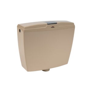 Kariba 2008 Επίτοιχο Πλαστικό Καζανάκι Υψηλής Πίεσης Μπεζ