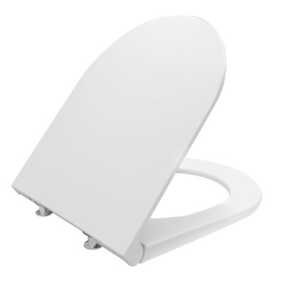 Elvit Queen 0198 Καπάκι Λεκάνης Slim Soft Close από Βακελίτη 40-46x36.1cm Λευκό
