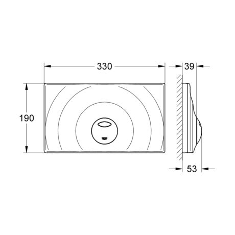 ΔΙΑΣΤΑΣΕΙΣ ΠΛΑΚΕΤΑΣ 37859000 GROHE