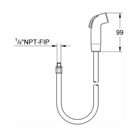 GROHE-27824000-DIMENSIONS