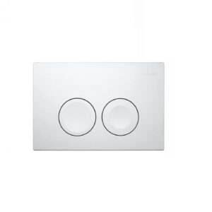 Geberit Delta 25 115.125.11.5 Πλακέτα για Καζανάκια Διπλής Λειτουργίας Λευκή
