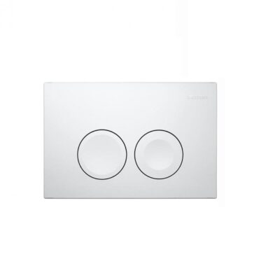 Geberit Delta 25 115.125.11.5 Πλακέτα για Καζανάκια Διπλής Λειτουργίας Λευκή