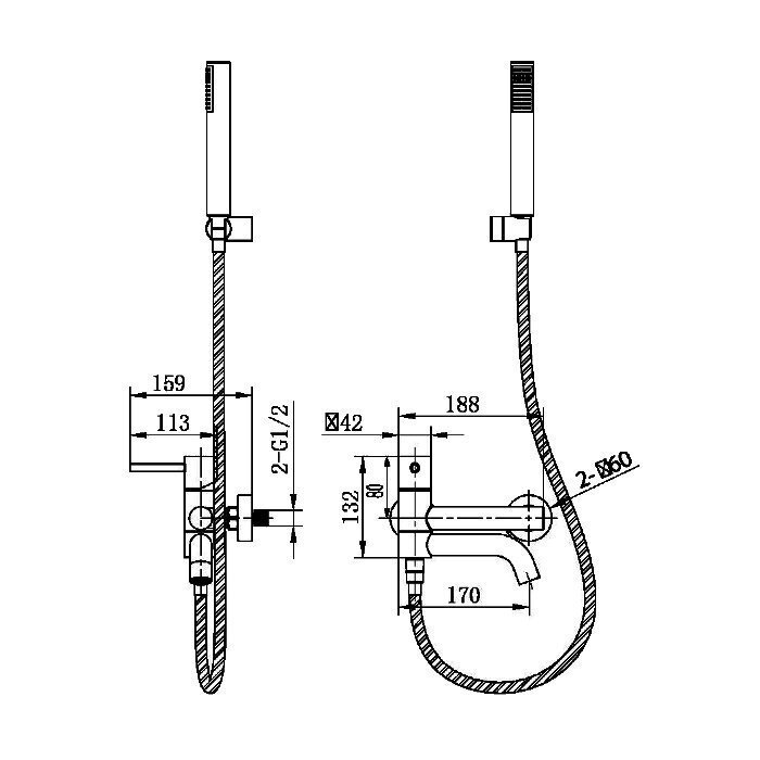 Τεχνικό Σχέδιο Imex Monza BDM039-4 Τεχνικό Σχέδιο Imex Monza BDM039-4