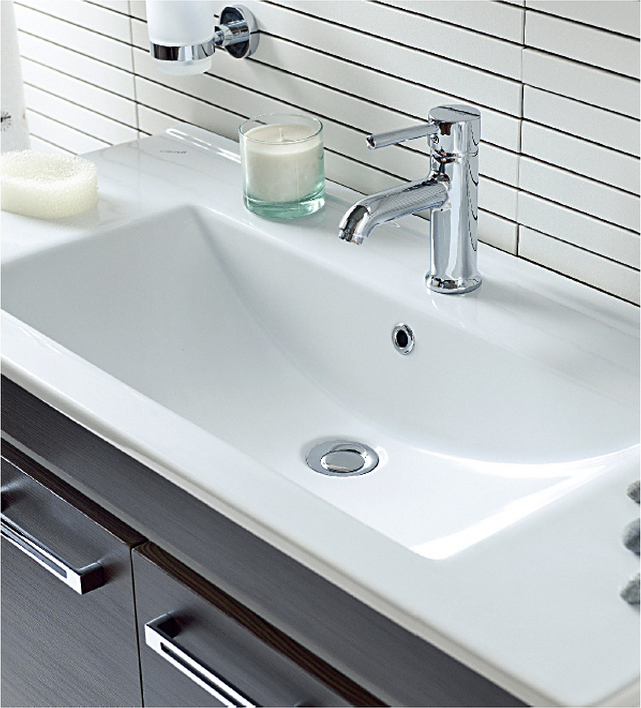 Creavit SU100 Slim Νιπτήρας Επίπλου 100x45cm Λευκός Creavit SU100 Slim Νιπτήρας Επίπλου 100x45cm Λευκός